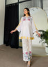 White Yellow Floral Summer Kurta Set